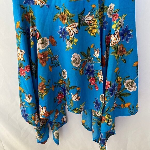 Calvin Klein Blue Floral Summer Dress - Picture 2 of 14